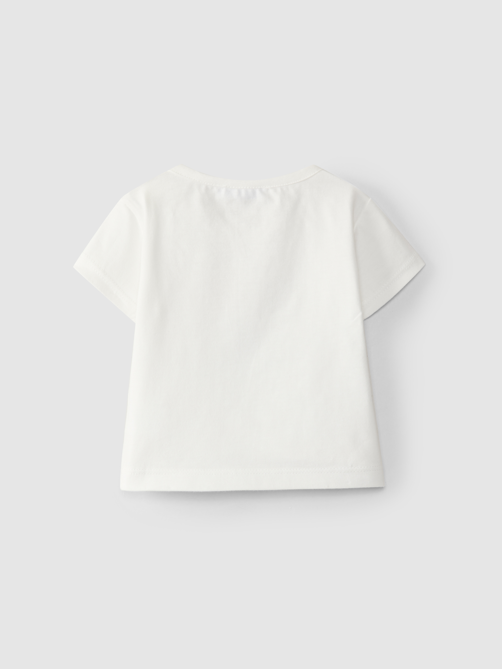 T-shirt imprimé de vague