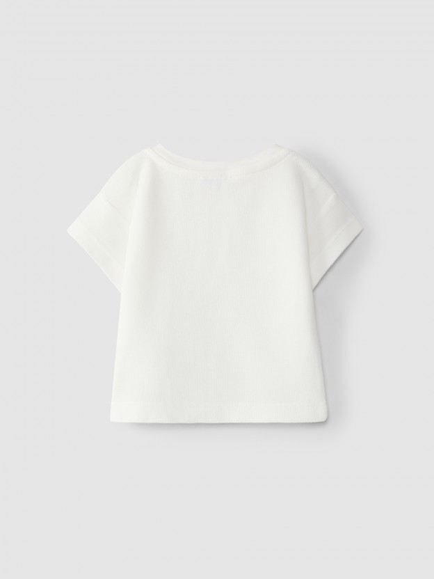 Waffle jersey T-shirt Waffle jersey T-shirt