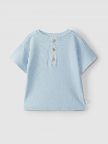 Camiseta punto gofre Camiseta punto gofre