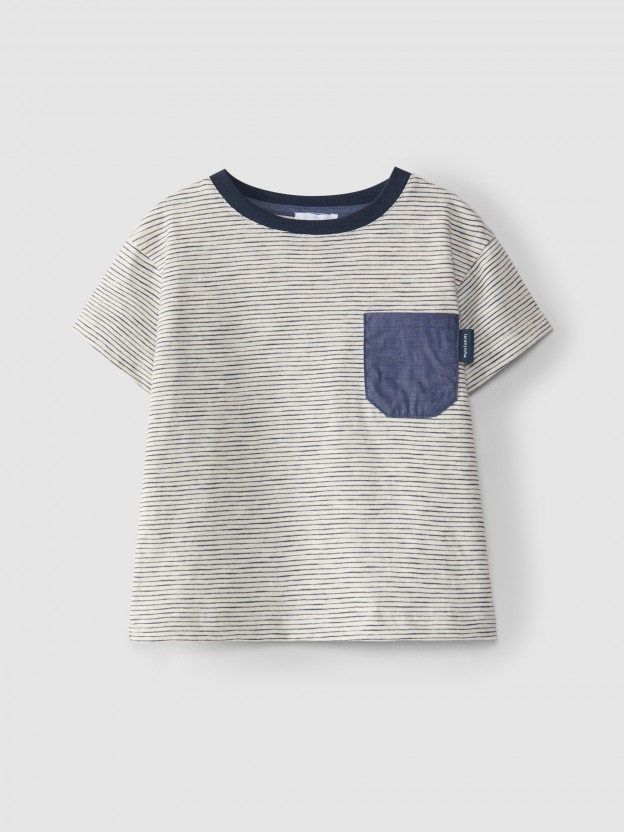 T-shirt rayures irrégulières T-shirt rayures irrégulières