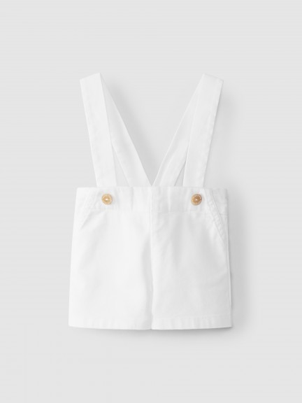 Canvas shorts with straps Canvas shorts with straps