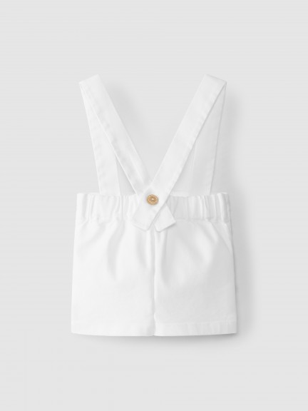 Canvas shorts with straps Canvas shorts with straps