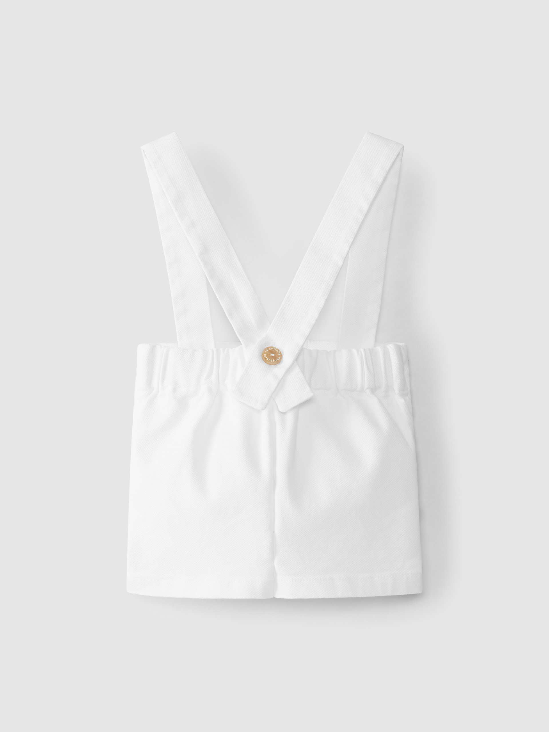 Canvas shorts with straps
