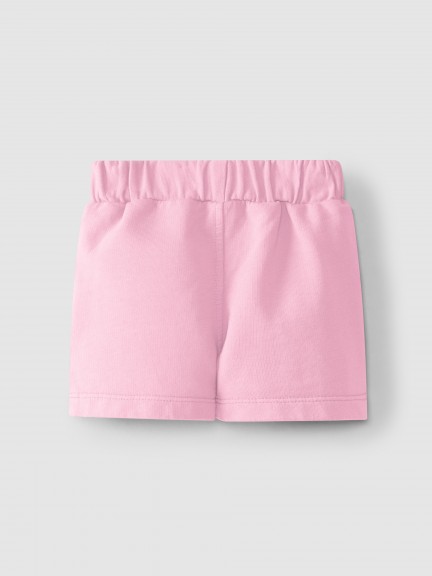 Shorts plush with jacquard jersey pockets Shorts plush with jacquard jersey pockets