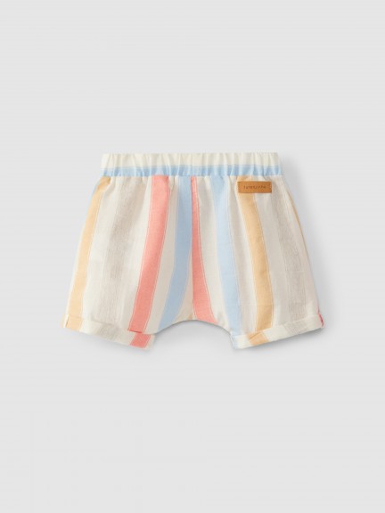 Shorts striped pull-up Shorts striped pull-up
