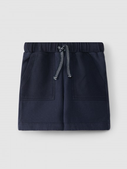 Pantalón corto en felpa 100% algodónFree Pantalón corto en felpa 100% algodónFree