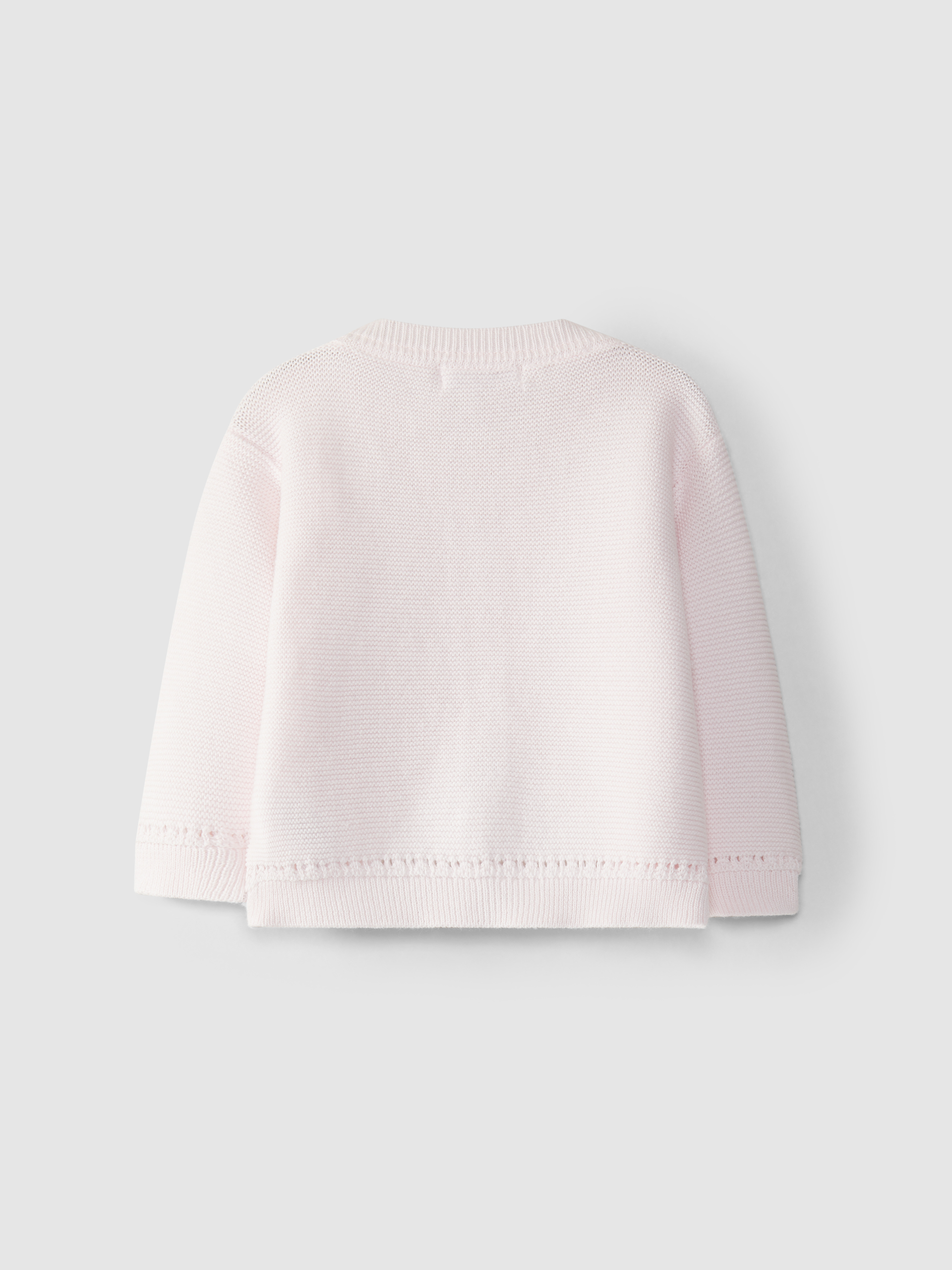 Gilet tricoté avec effet tricot