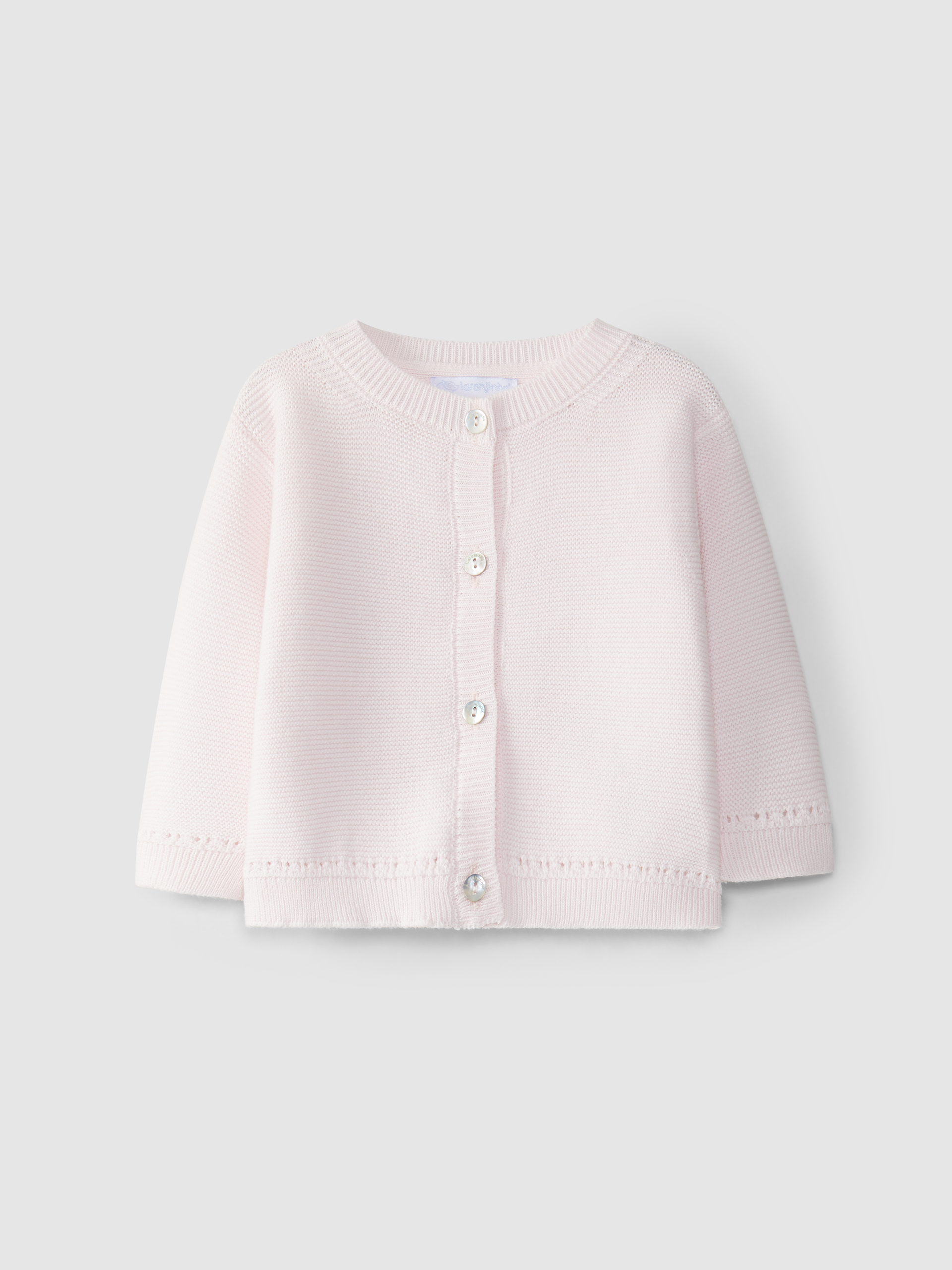 Gilet tricoté avec effet tricot