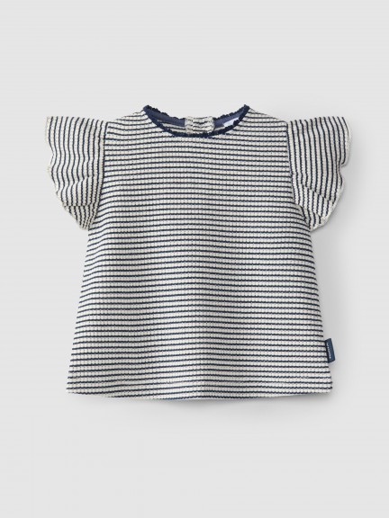 Striped jersey top Striped jersey top