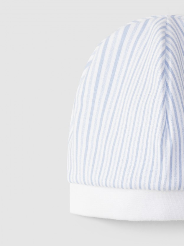 Printed beanie