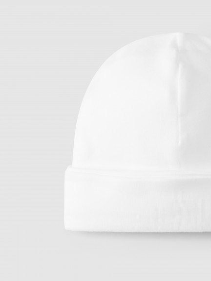 Plain cotton jersey beanie Plain cotton jersey beanie