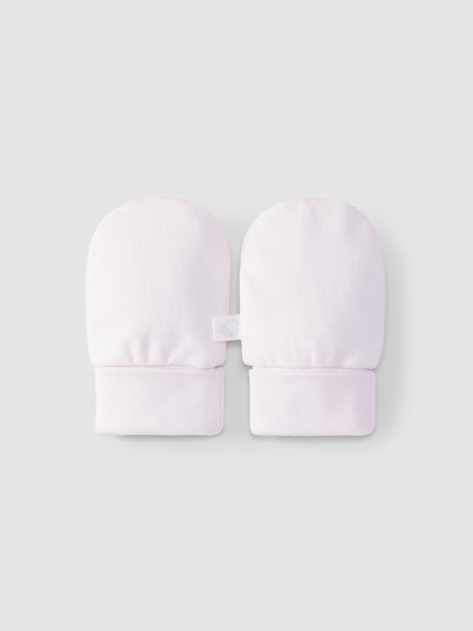 Gants maille de coton uni Gants maille de coton uni