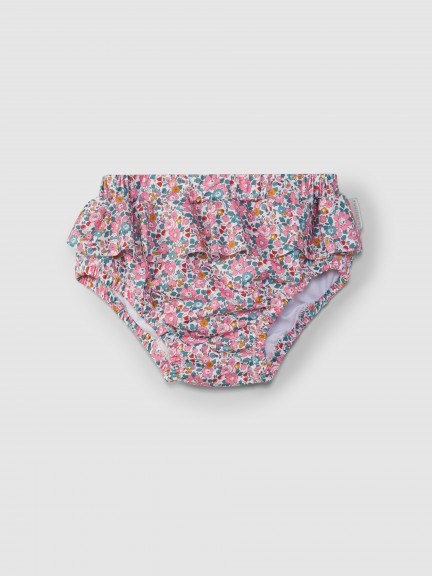 Shortie-style swim pants liberty flowers Shortie-style swim pants liberty flowers