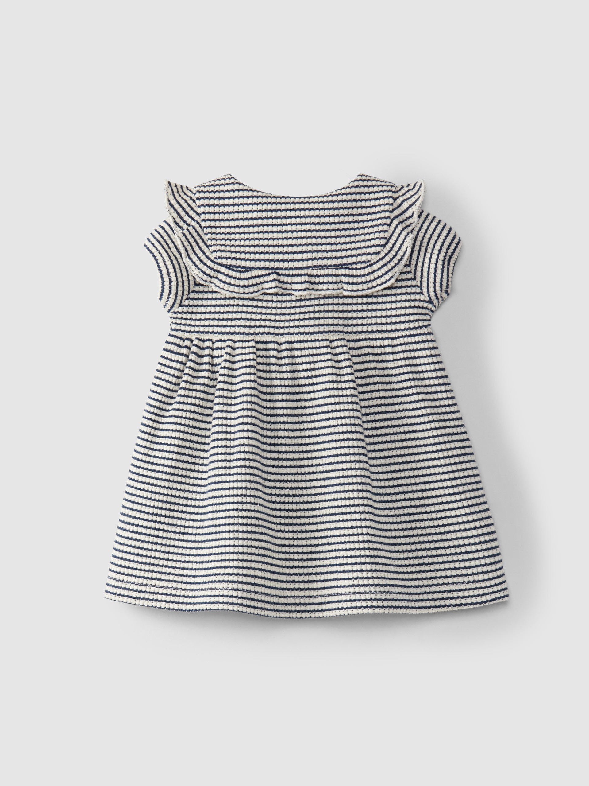 Vestido punto a rayas
