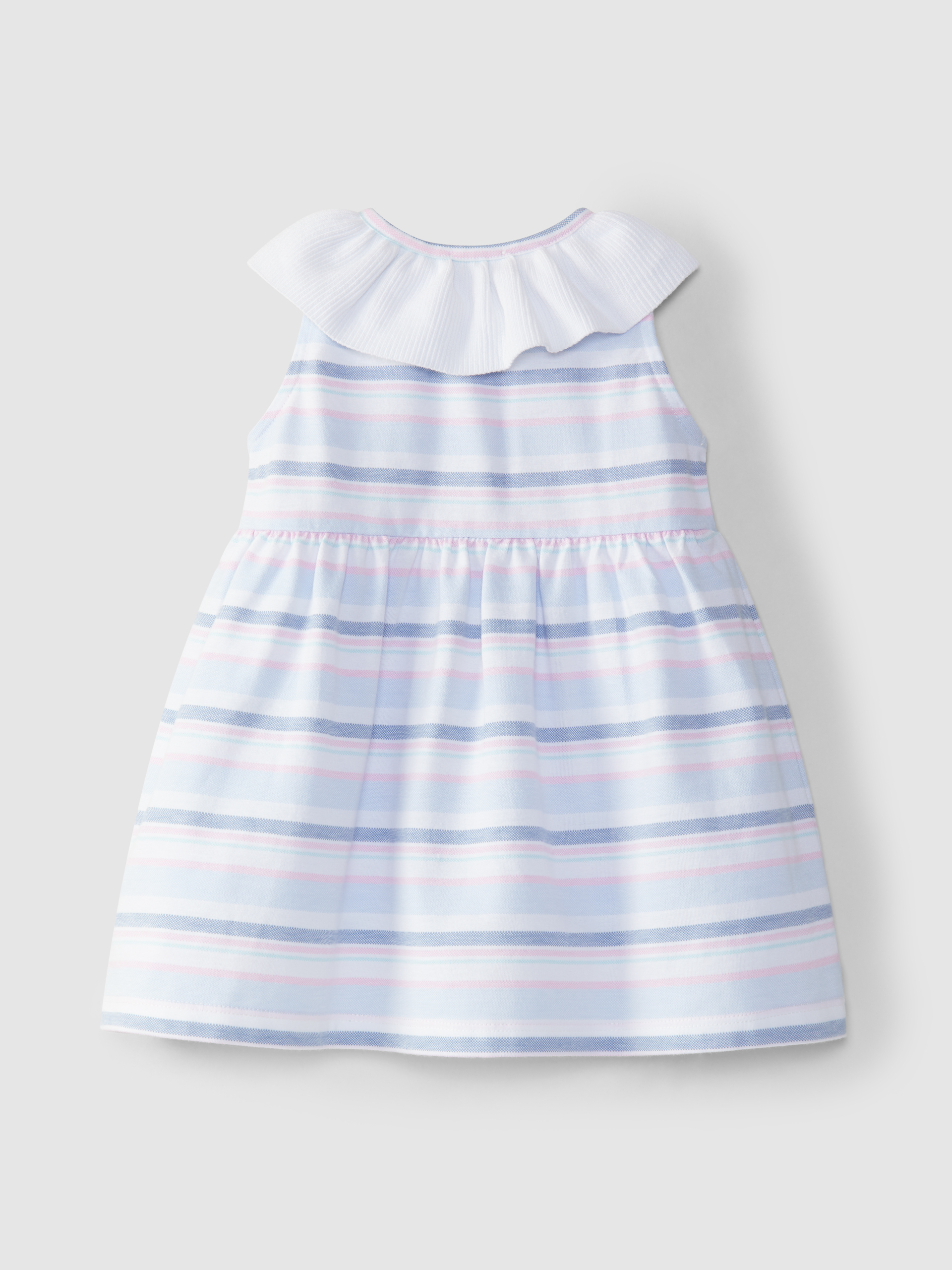 Robe rayures en piqué