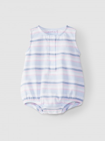 Shortie stripes in pique