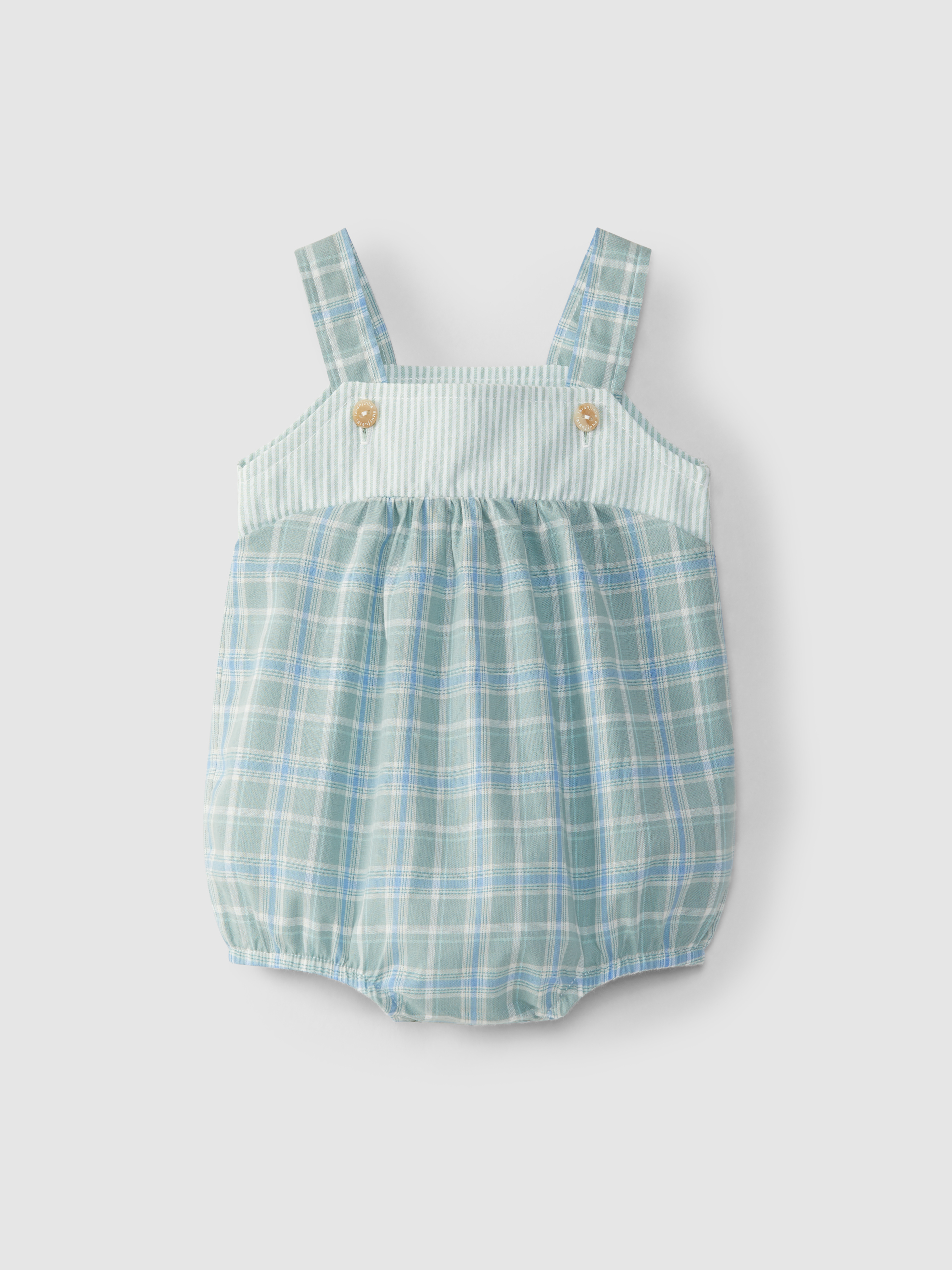 Shortie plaid and stripes