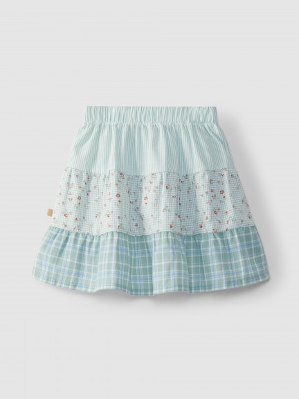 Jupe effet patchwork Jupe effet patchwork