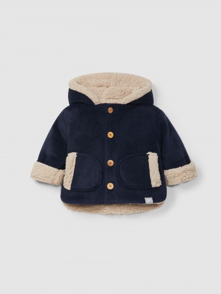Fleece hooded jacket Fleece hooded jacket