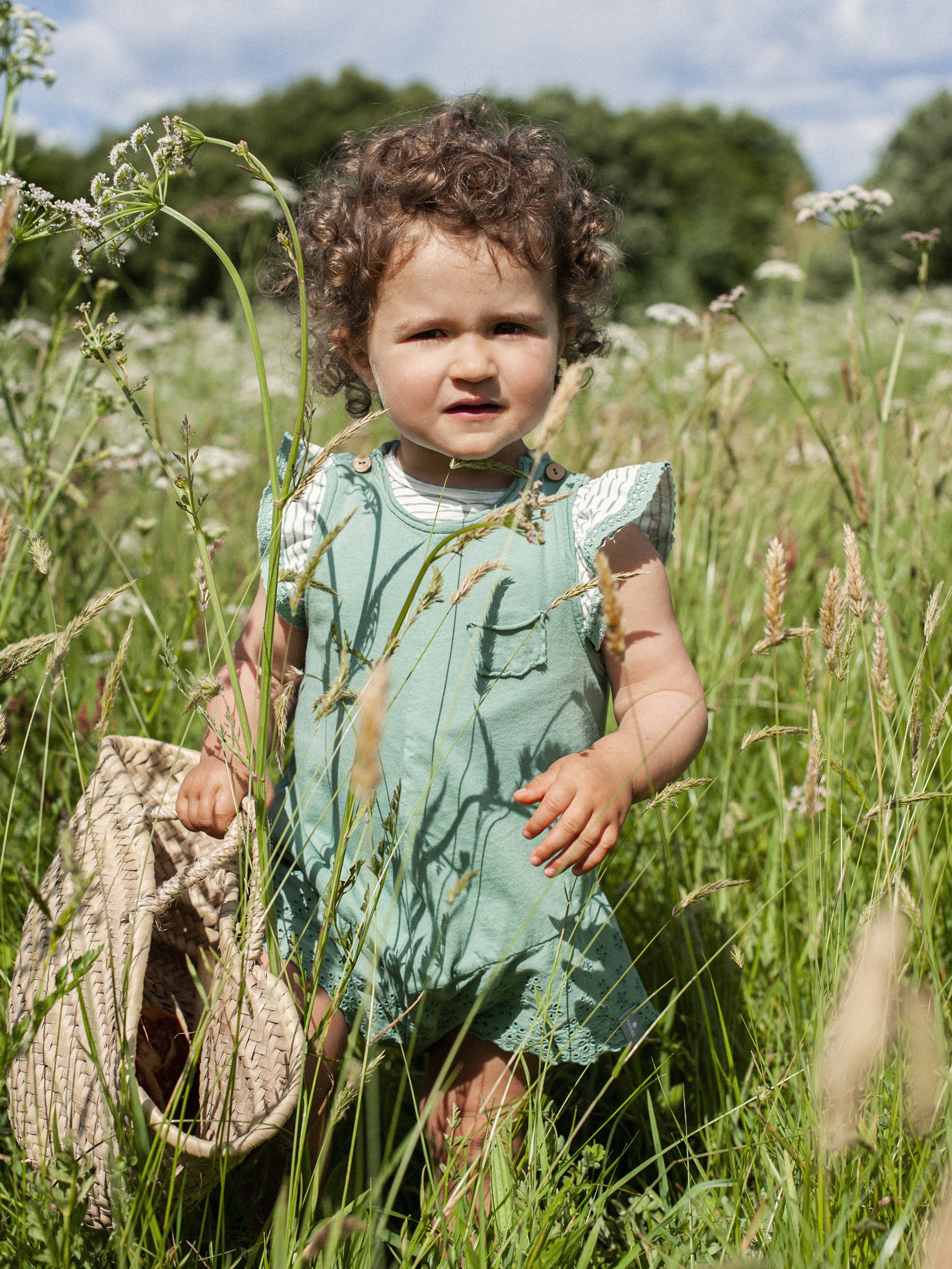 Salopette broderie anglaise