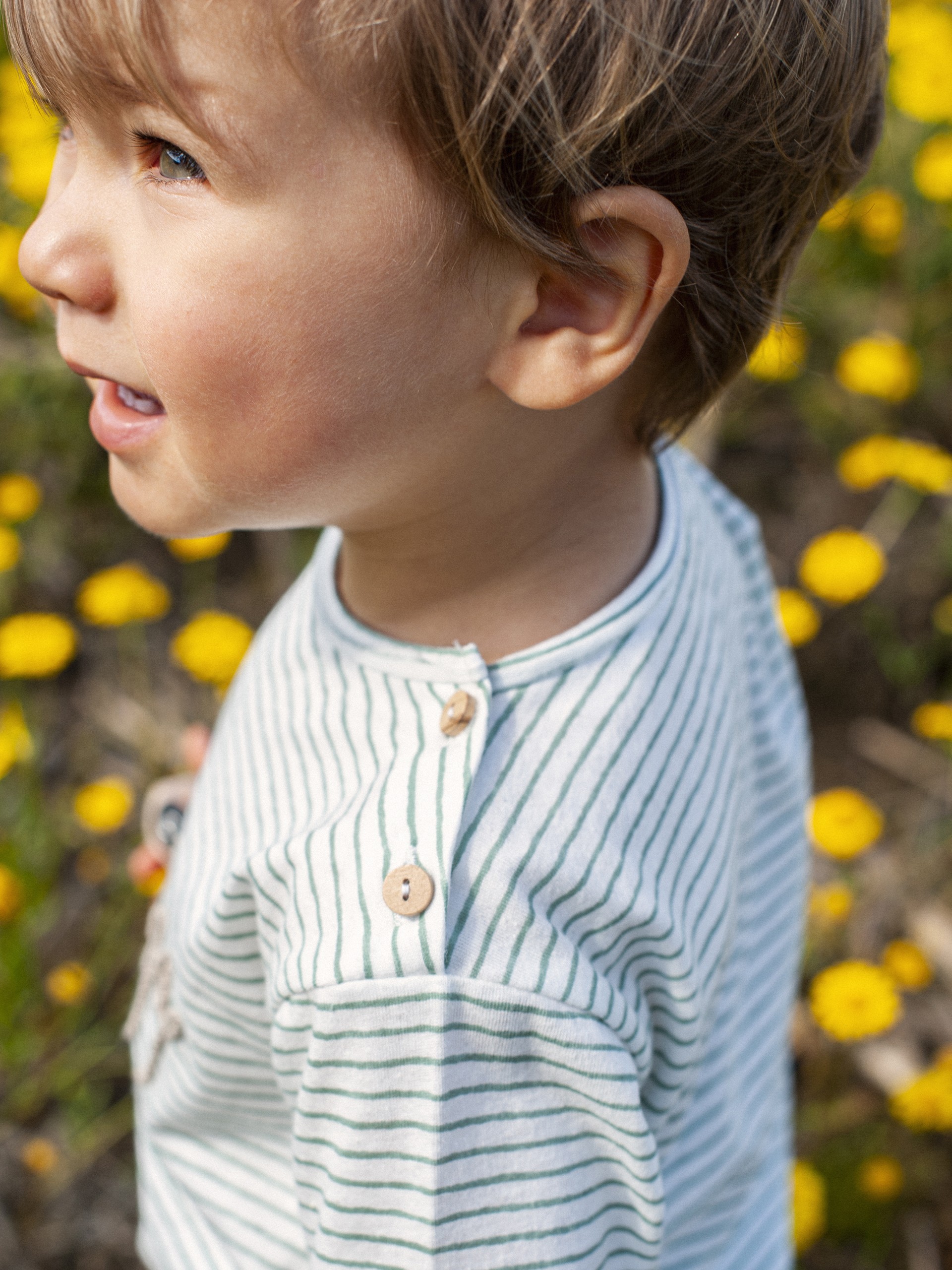 Longsleeve embroidered with drawstring