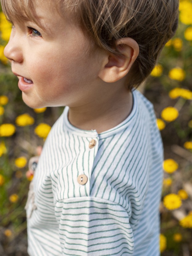 Longsleeve embroidered with drawstring Longsleeve embroidered with drawstring