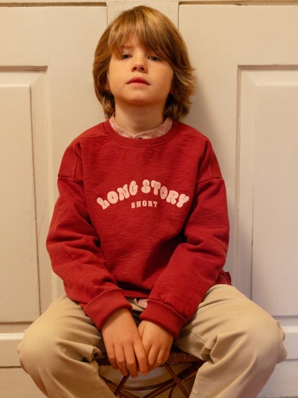 "Long Story" sweatshirt "Long Story" sweatshirt