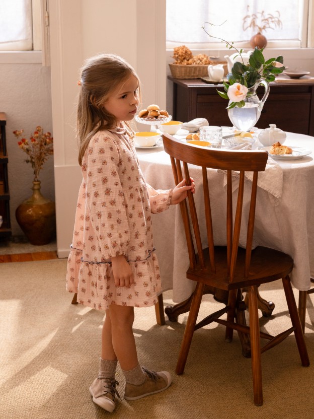 Dress floral organic cotton Dress floral organic cotton
