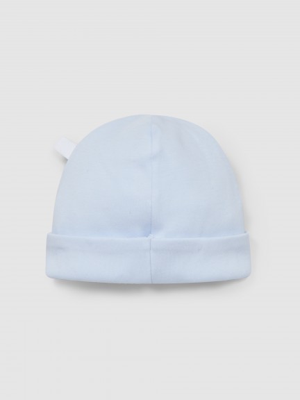 Plain cotton jersey beanie Plain cotton jersey beanie