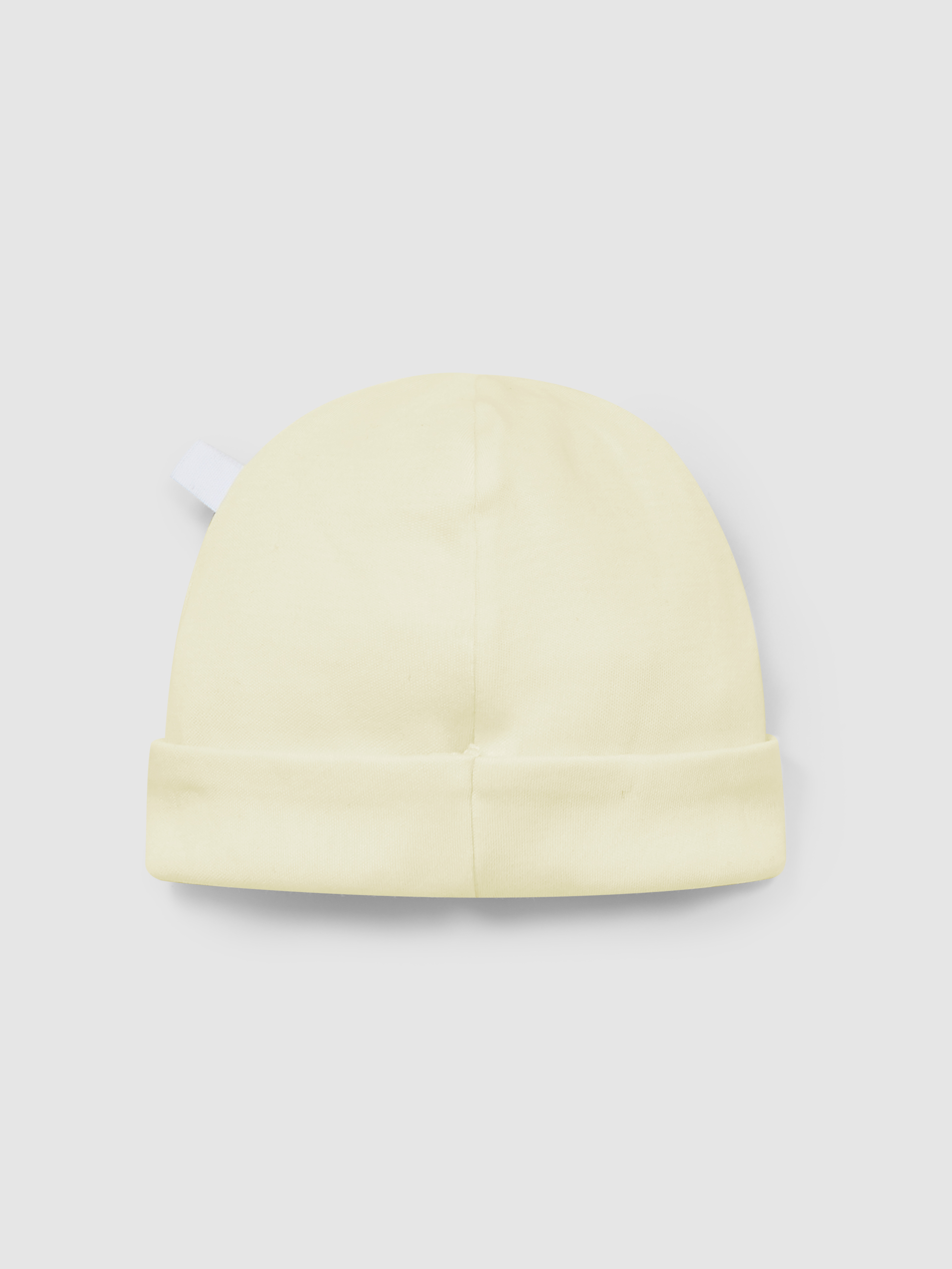 Gorro malha de algodão liso