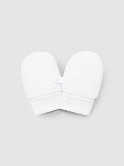 Gants maille de coton uni Gants maille de coton uni