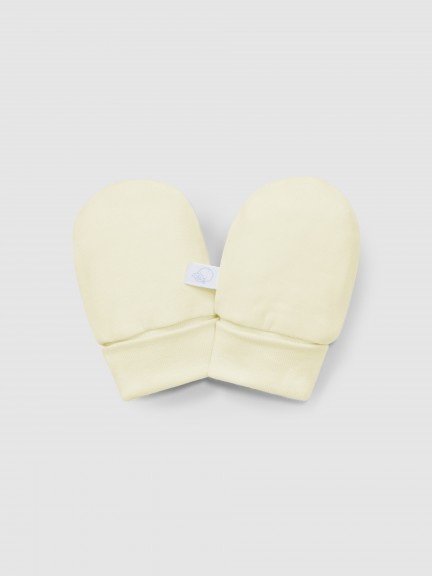 Gants maille de coton uni