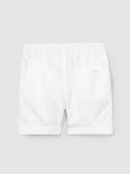 Twill shorts with four pockets Twill shorts with four pockets