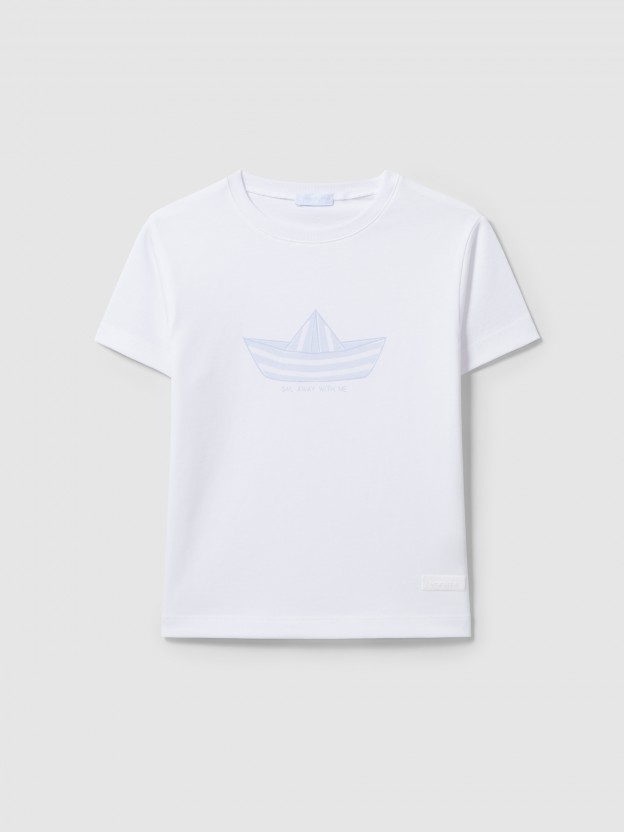 T-shirt "Sail away with me" T-shirt "Sail away with me"
