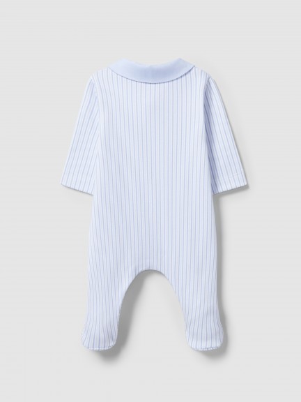 Babygrow imprimé à col claudine Babygrow imprimé à col claudine