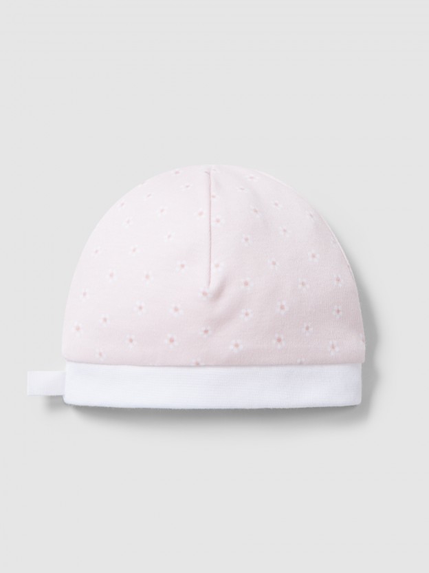 Printed beanie