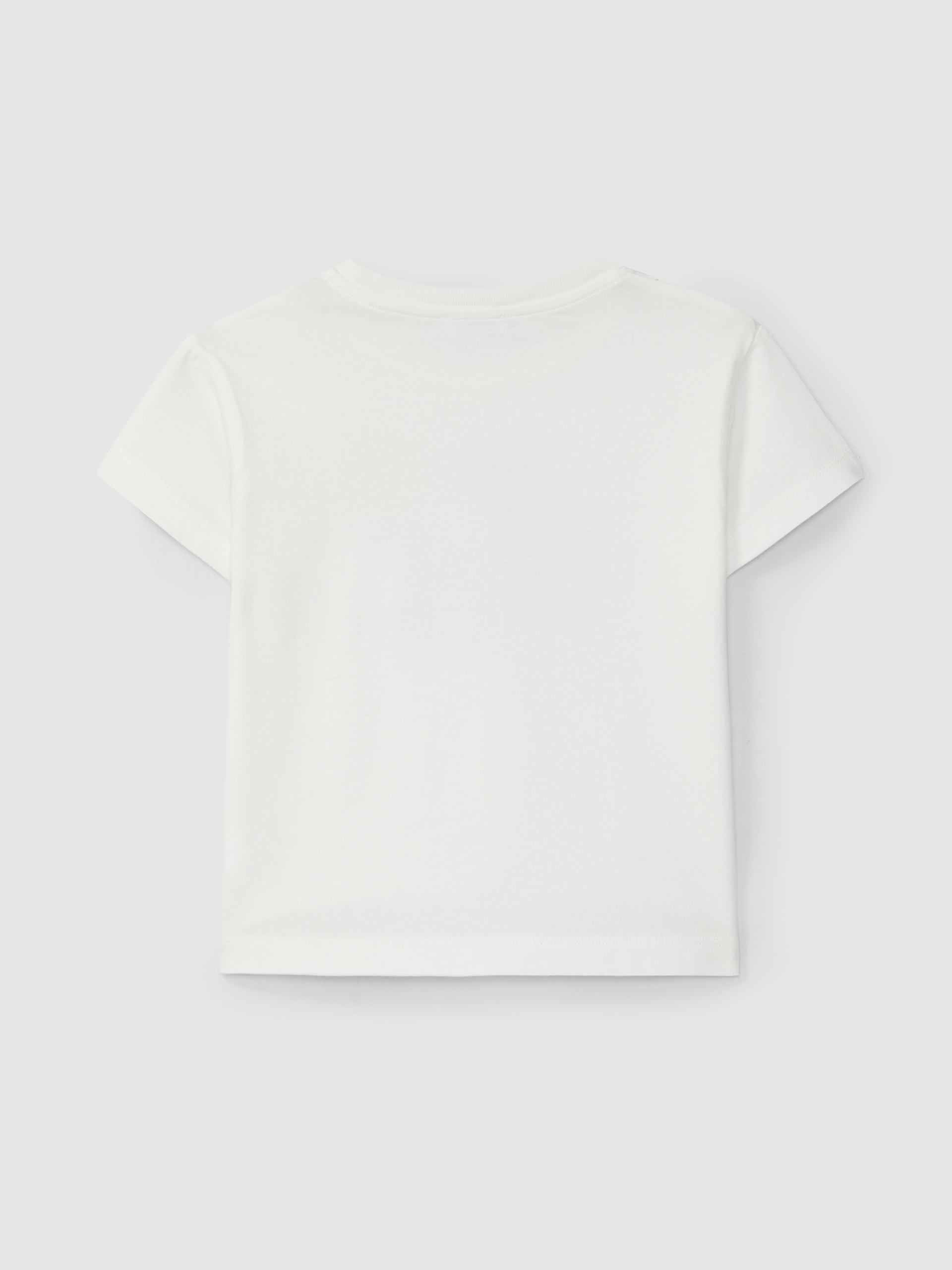 T-shirt imprimé de vague
