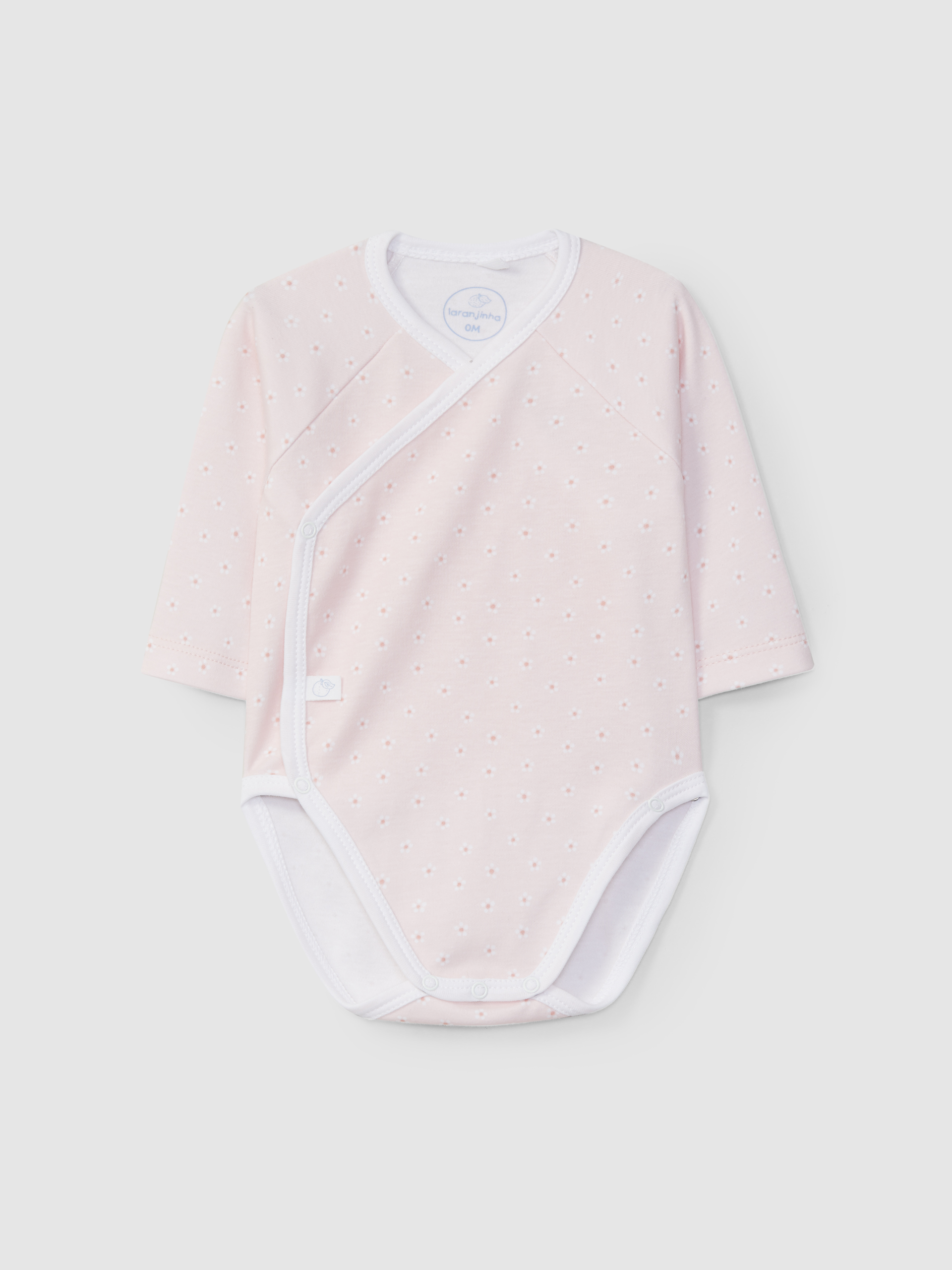Body cruzado estampado