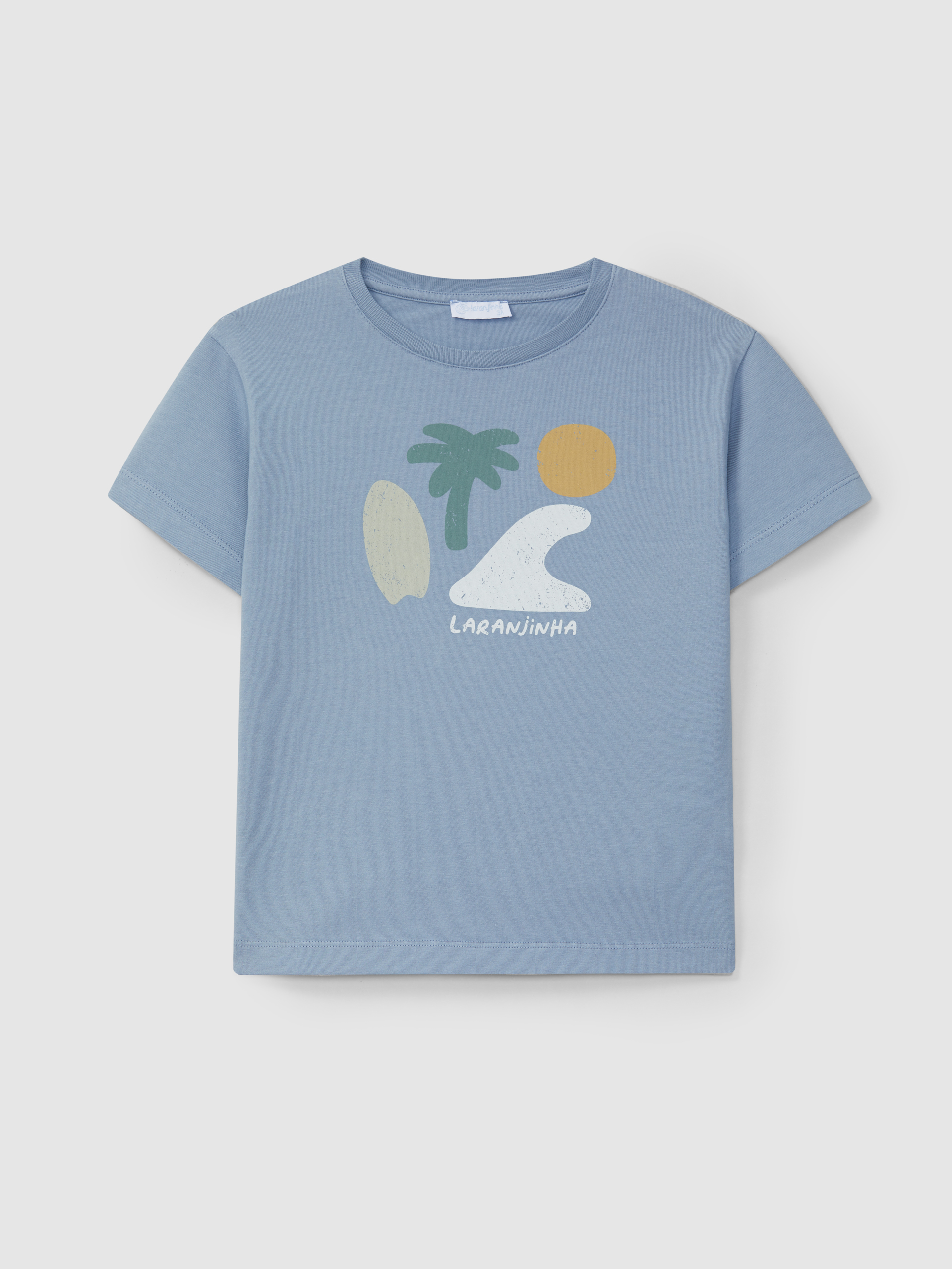Wave print T-Shirt