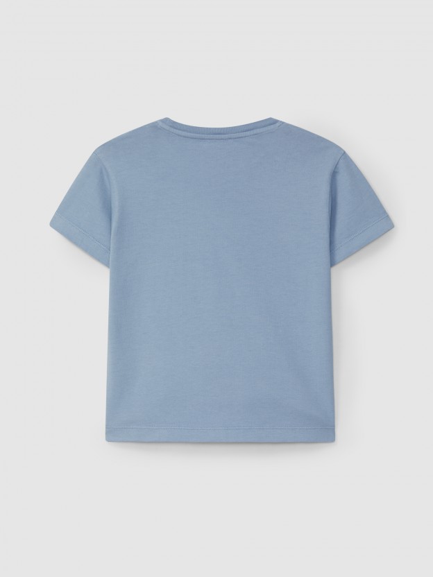 Wave print T-Shirt Wave print T-Shirt