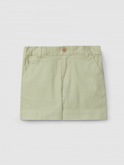 Canvas shorts with three pockets Canvas shorts with three pockets