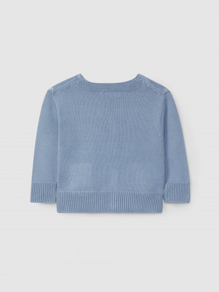 V-neck knitted cardigan V-neck knitted cardigan