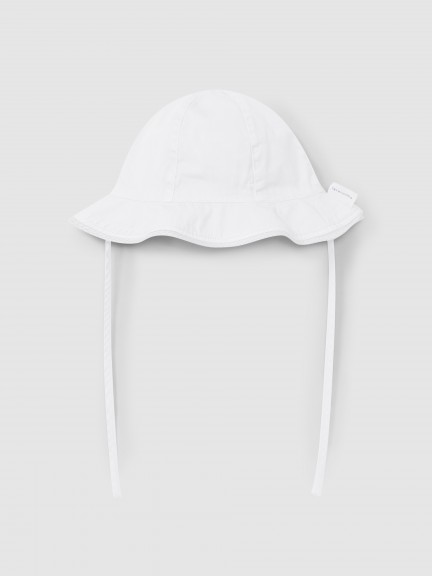 Sombrero reversible con volante Sombrero reversible con volante