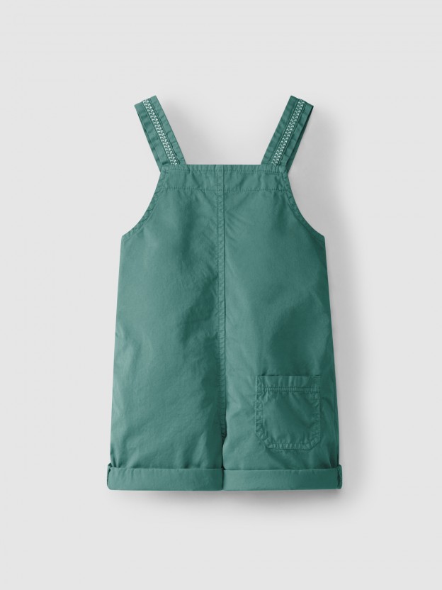 Short-leg dungarees with front pocket Short-leg dungarees with front pocket