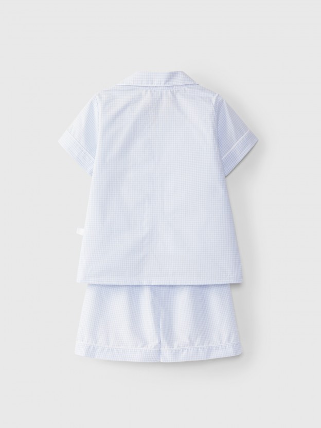 Pyjama carreaux vichy