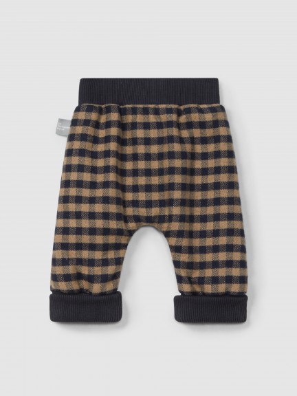 Pantalón pull-up cuadros Pantalón pull-up cuadros