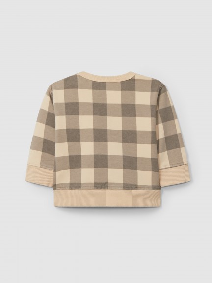 Plaid sweatshirt Plaid sweatshirt