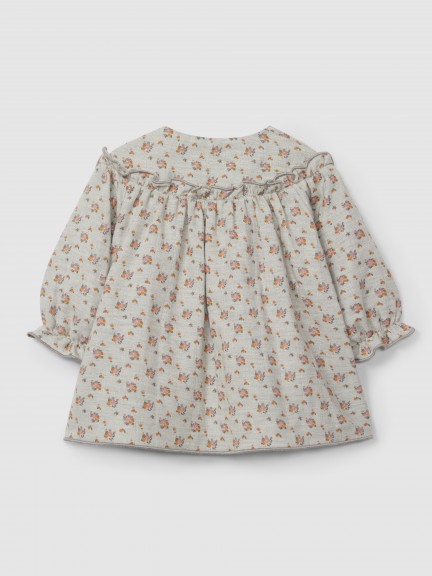 Triple gauze floral dress Triple gauze floral dress