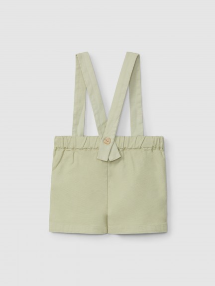Canvas shorts with straps Canvas shorts with straps