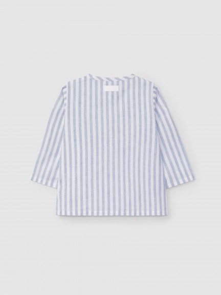 Camisa rayas con bolsillo Camisa rayas con bolsillo